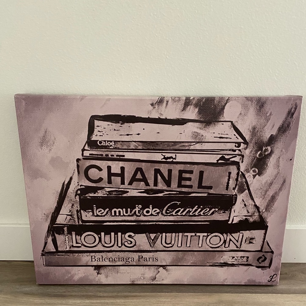 Authentic Oliver Gal 'lectures' Fashion Wall Art